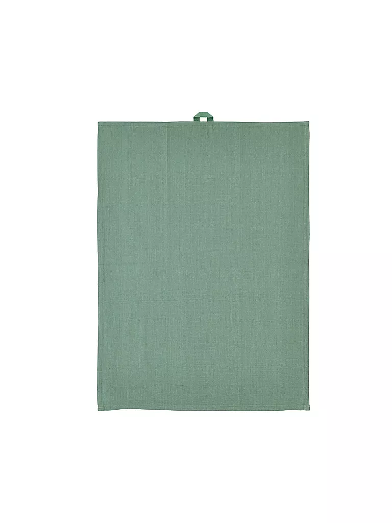 SOEDAHL | Geschirrtuch-Set 2tlg REFLECTION Pine Green | hellbraun