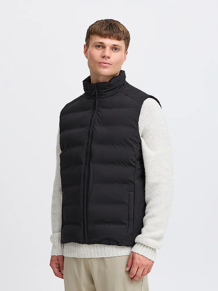 SOLID | Steppgilet MILAS | schwarz