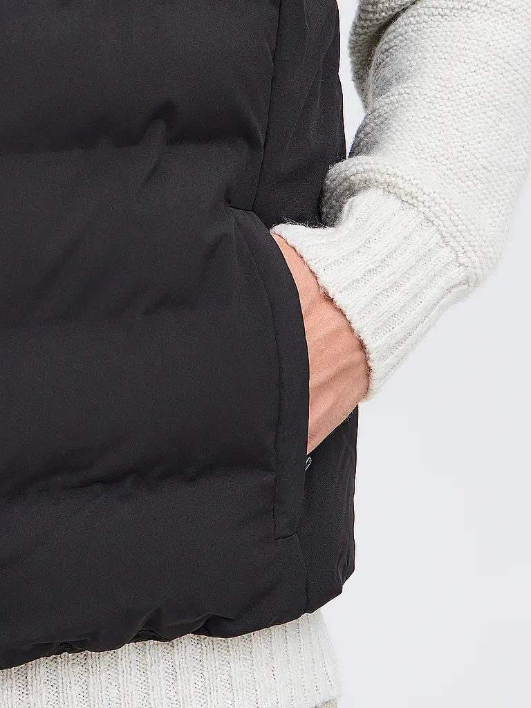 SOLID | Steppgilet MILAS | schwarz