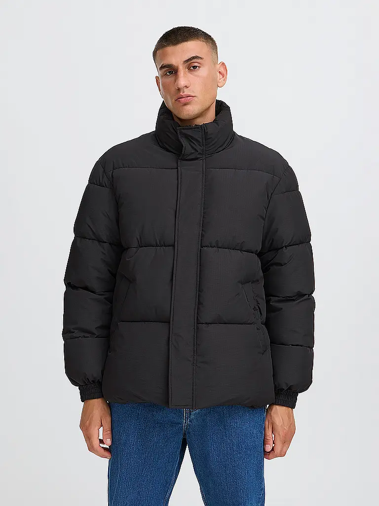 SOLID | Steppjacke | schwarz