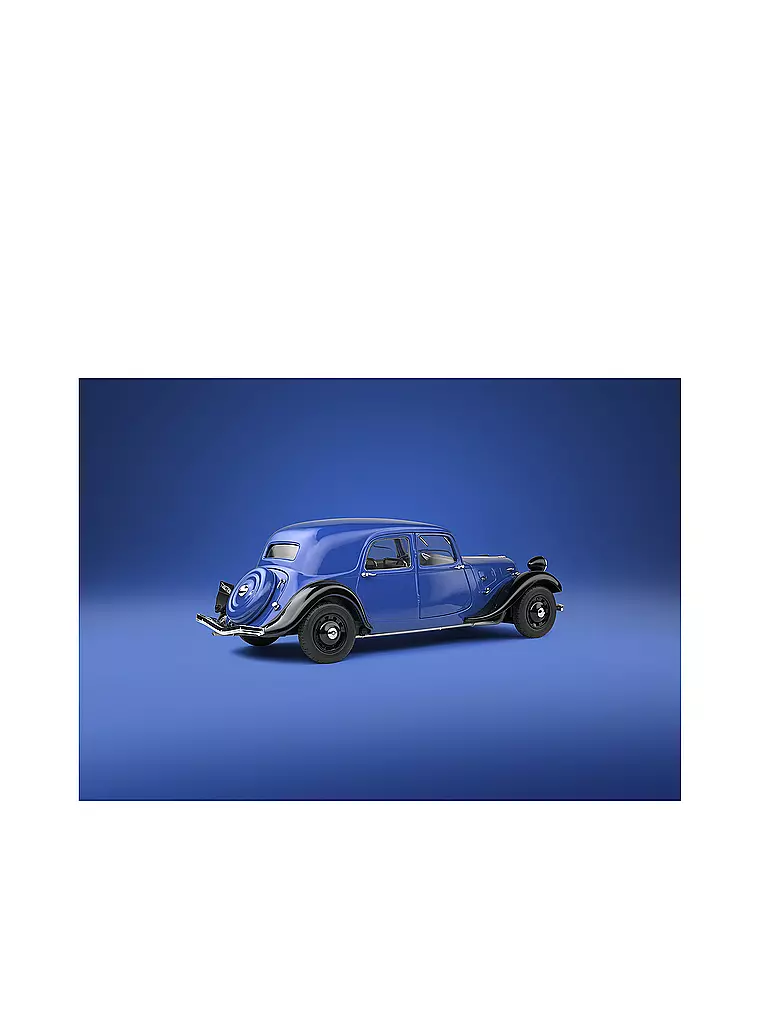 SOLIDO | Modellauto - 1:18 Citroen Traction blau | grau