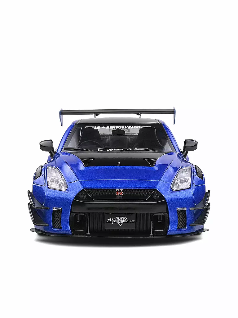 SOLIDO | Modellauto - 1:18 Nissan GTR 35 blau | blau