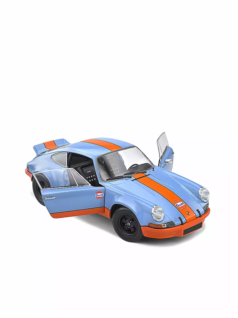 SOLIDO | Modellauto - 1:18 Porsche 911 RSR GULF | grau