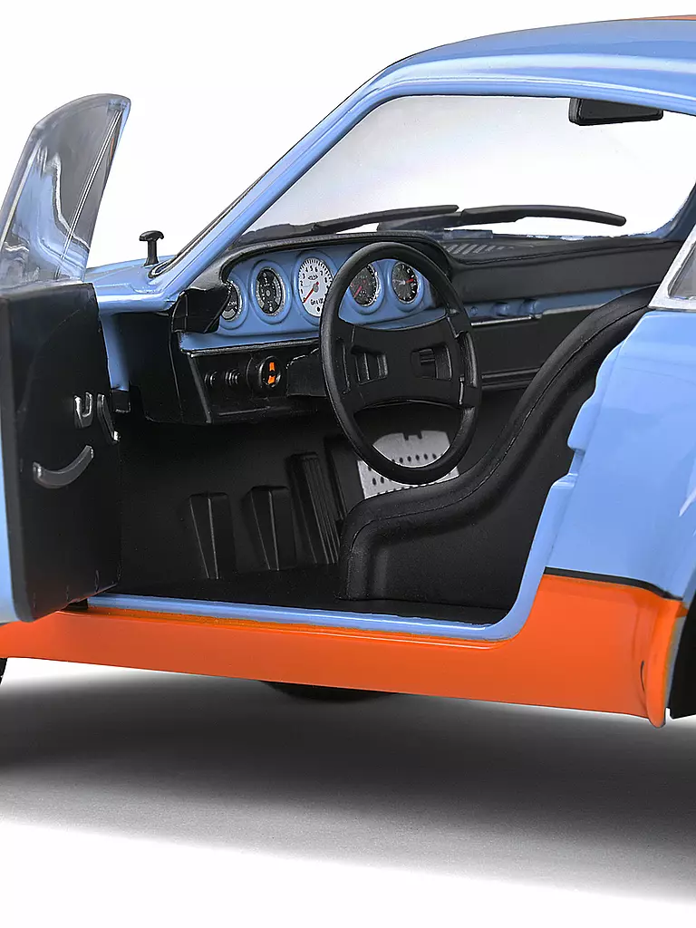 SOLIDO | Modellauto - 1:18 Porsche 911 RSR GULF | grau
