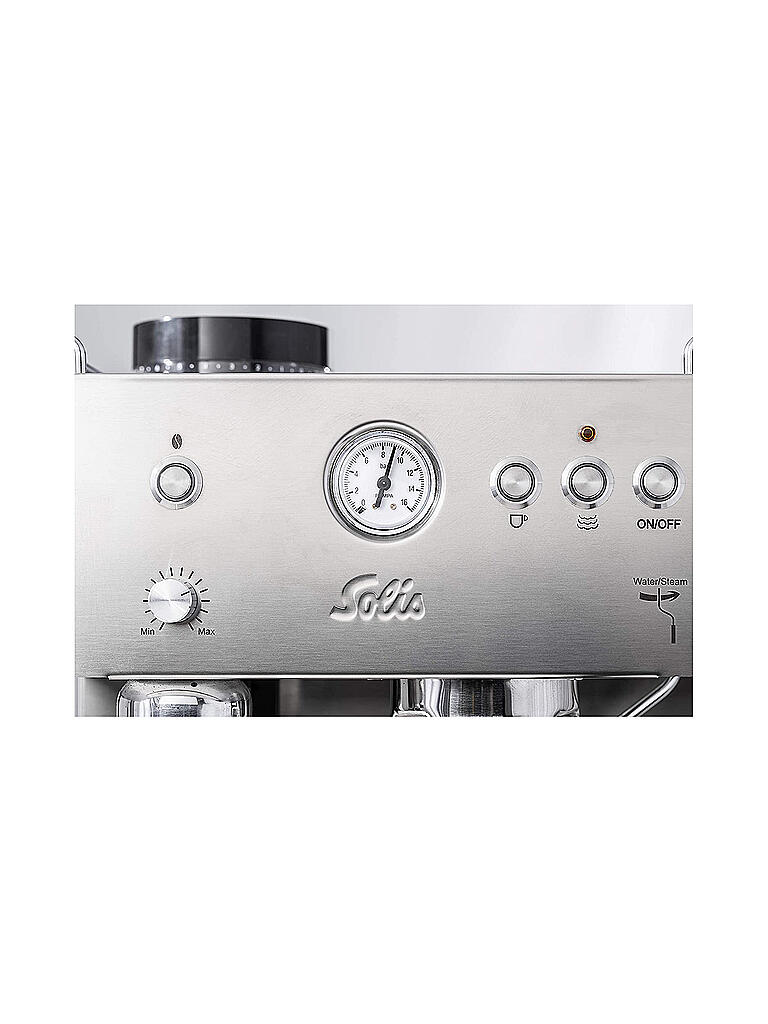 SOLIS | Espressoautomat Personal Barista 1150 (Edelstahl) | silber