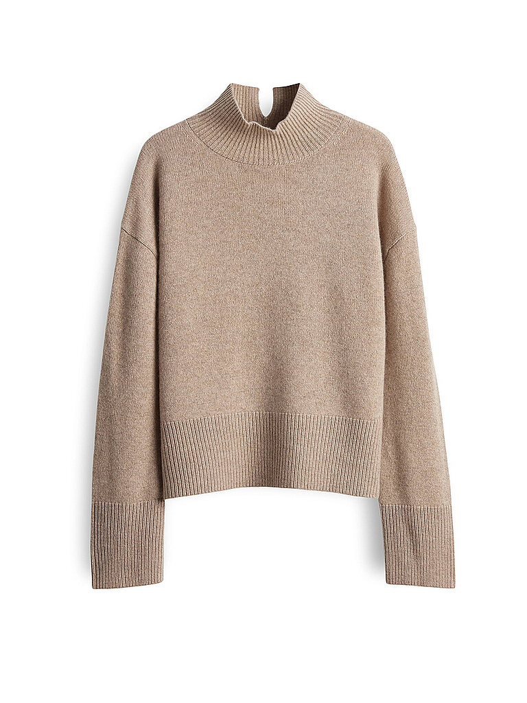 Kaschmirpullover TENNI hellbraun S damen