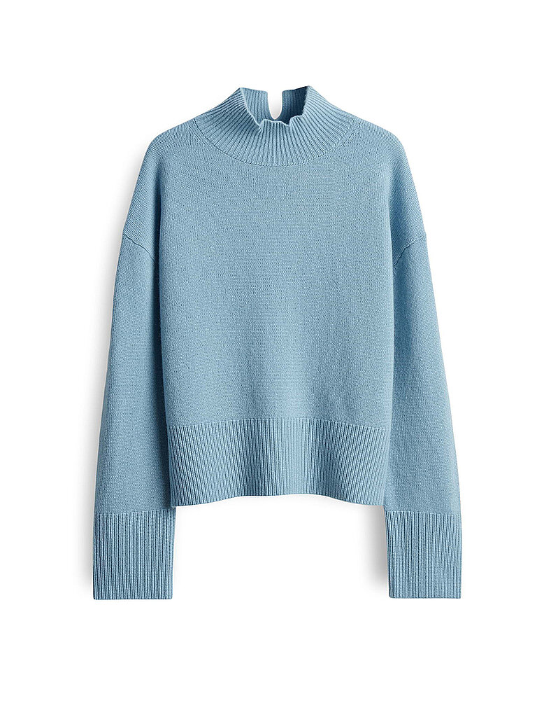 Kaschmirpullover TENNI hellblau L damen