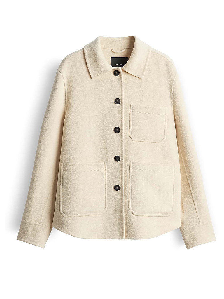 SOMEDAY Overshirt NATTA beige | 40