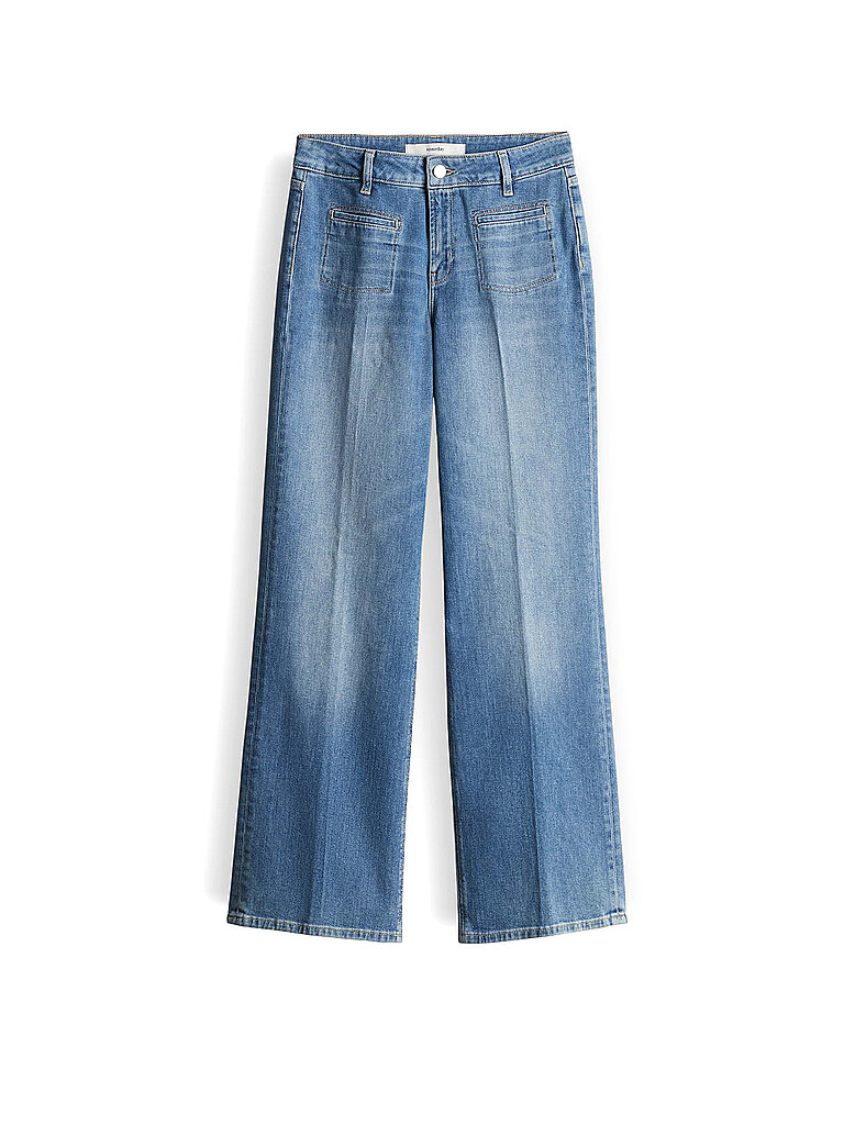 Jeans Straight Fit blau 40 damen
