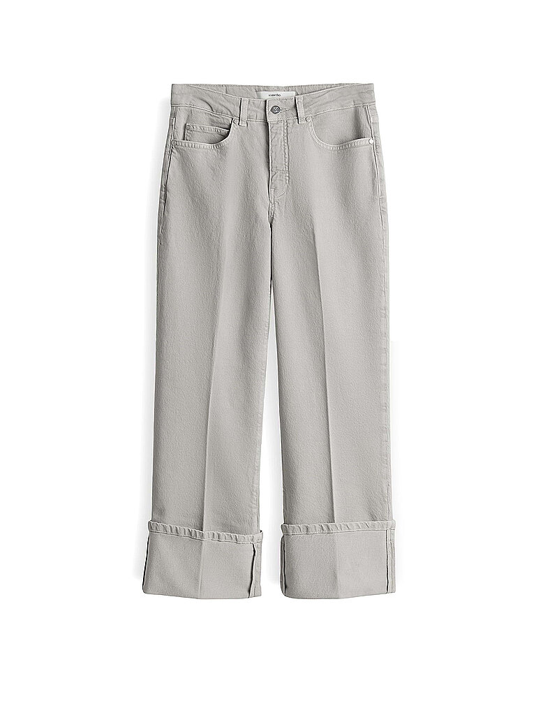 Hose 7/8 CORAH TURN UP SLEEK hellgrau 38 damen