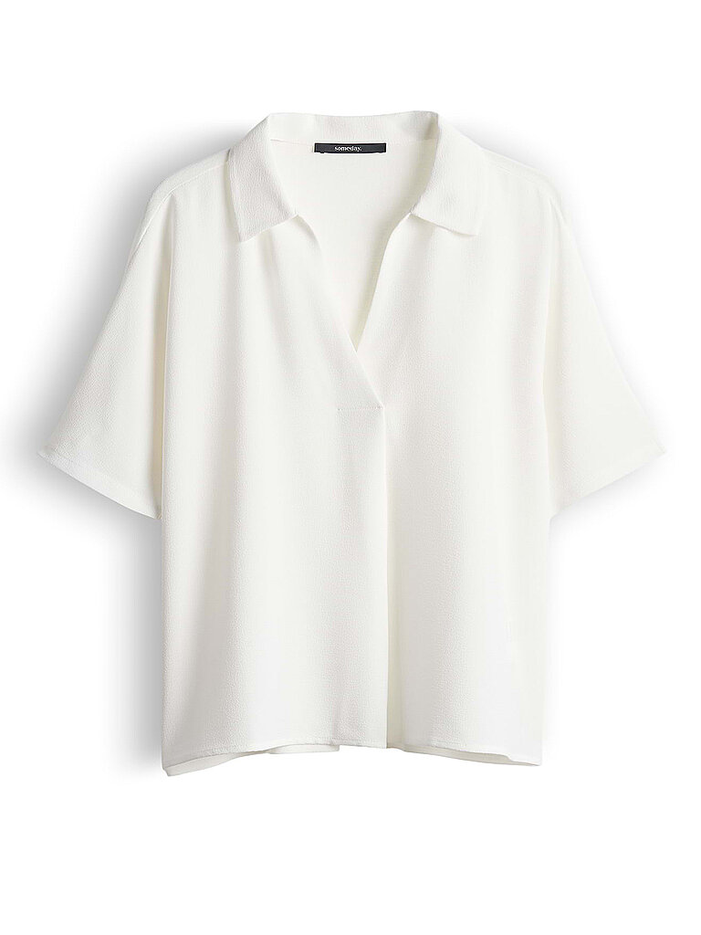 SOMEDAY Poloshirt KELIANE weiss | 40