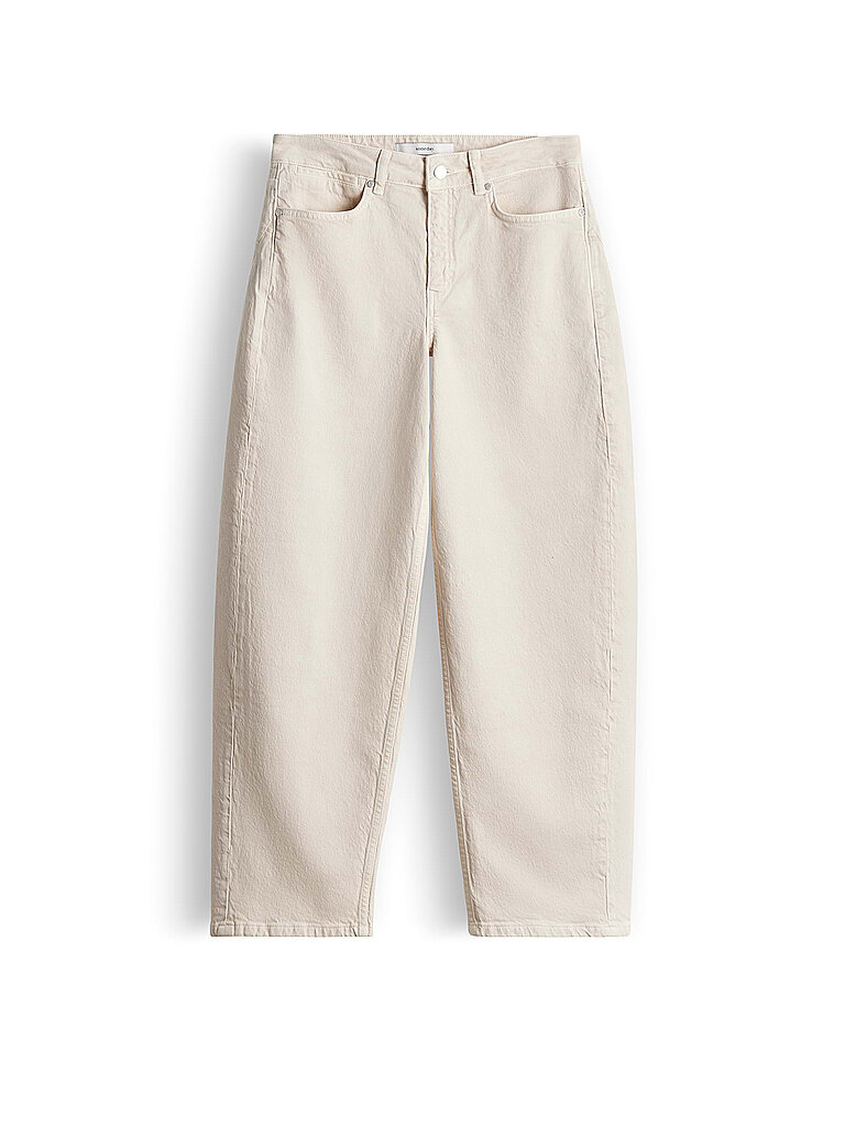 Jeans Mom Fit CELLMA BARREL EASE beige 40 damen
