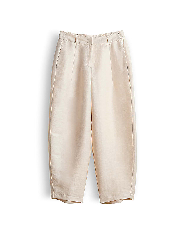 Hose Barrel Leg CISILIA beige 42 damen