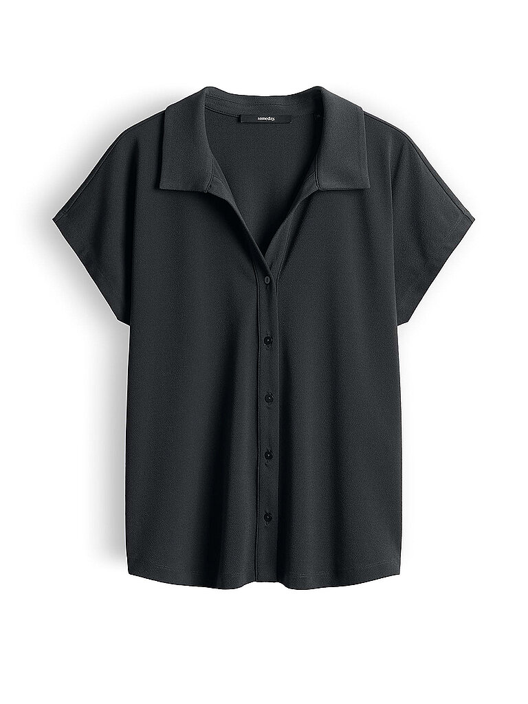 SOMEDAY Poloshirt KONITA dunkelgrün | 36