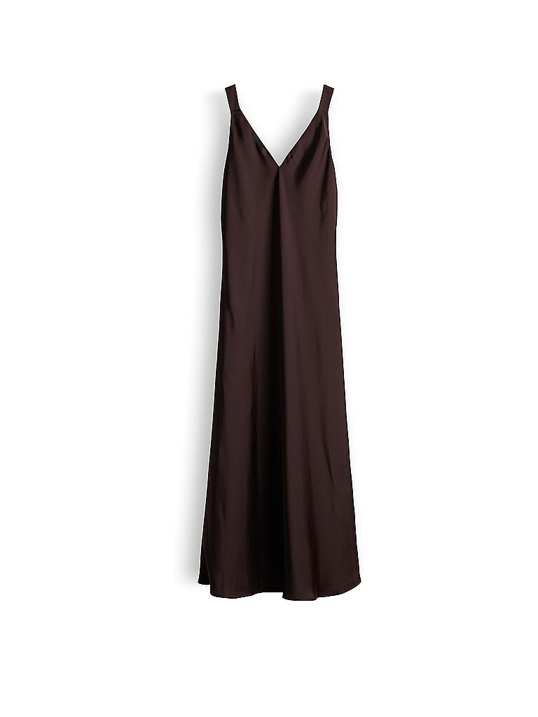 SOMEDAY Midikleid QOVA PURE braun | 42