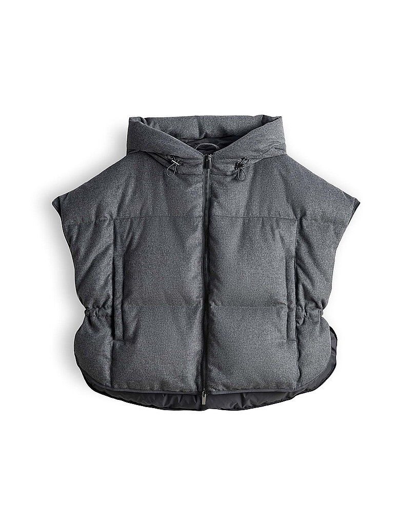 SOMEDAY Steppgilet VENKINA COZY grau | 36
