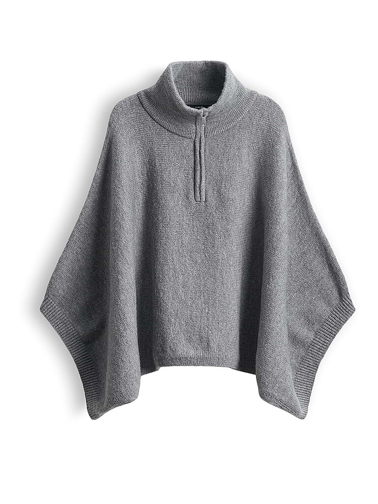 SOMEDAY Cape - Poncho BRIALO  grau