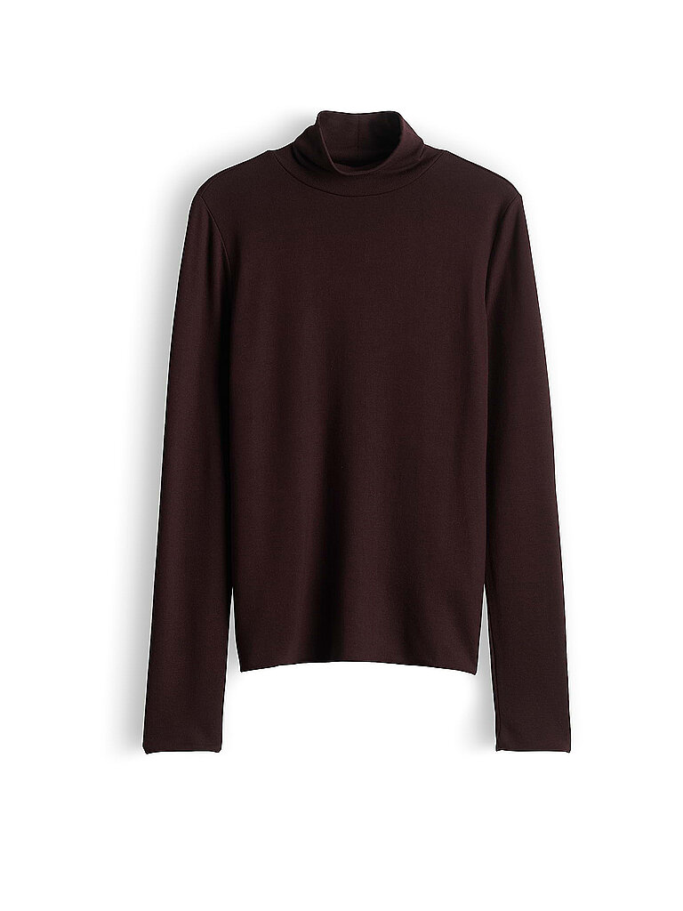 SOMEDAY Rollkragenpullover KIROSIE SOFT braun | 36