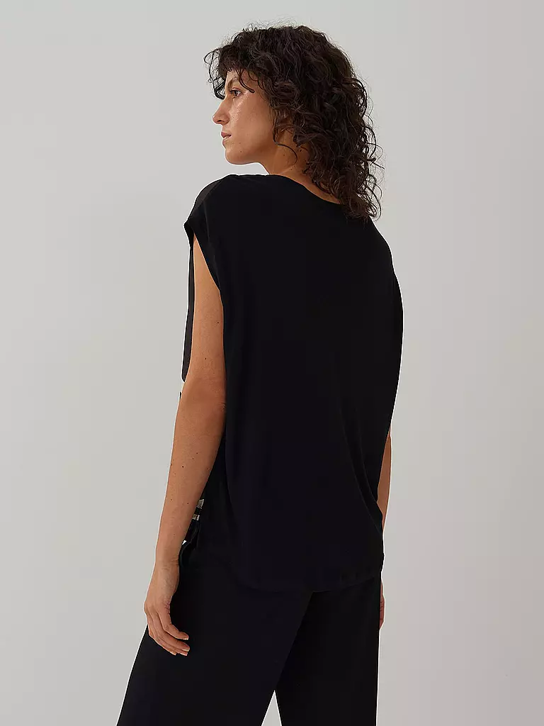 SOMEDAY | Blusenshirt KEO PRINT | schwarz
