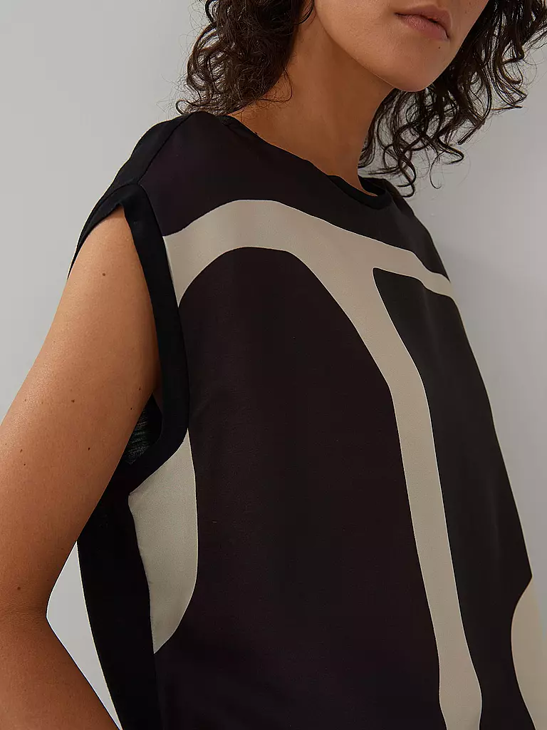 SOMEDAY | Blusenshirt KEO PRINT | schwarz