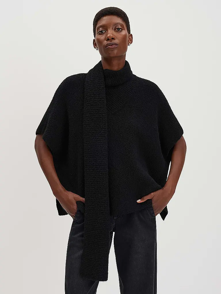 SOMEDAY | Cape - Poncho BOLANA CAPE | schwarz