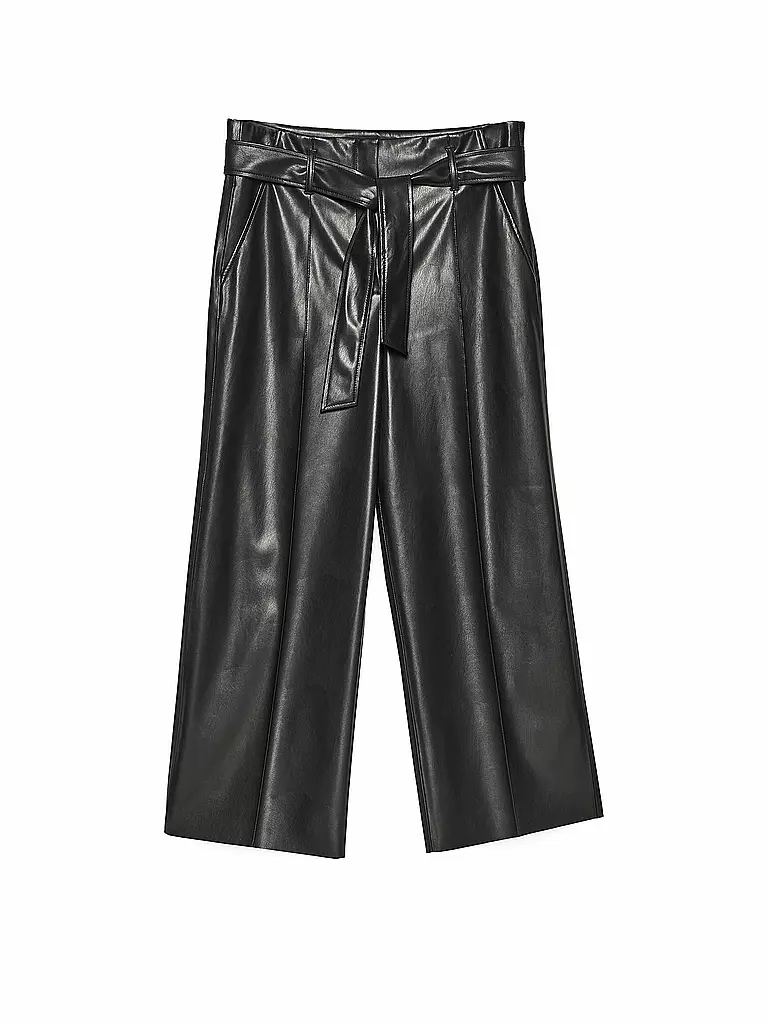 SOMEDAY | Culotte Lederhose Candidani | schwarz
