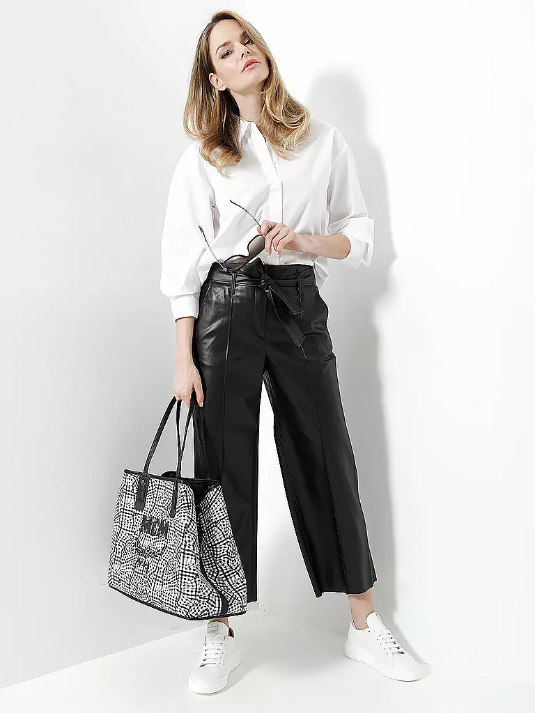 SOMEDAY | Culotte Lederhose Candidani | schwarz