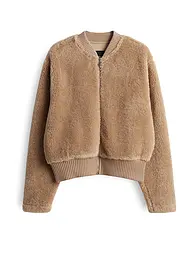 SOMEDAY | Jacke in Felloptik UFURRY | Hellbraun