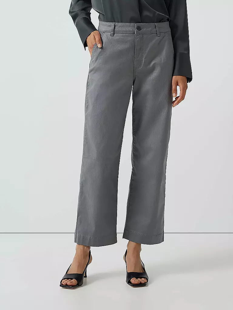 SOMEDAY | Jeans Straight Fit CHENILA COATED | grau