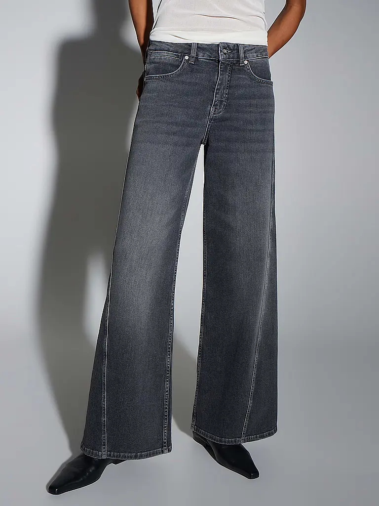 SOMEDAY | Jeans Wide Leg CELLMA PALAZZO TWIST | Grau