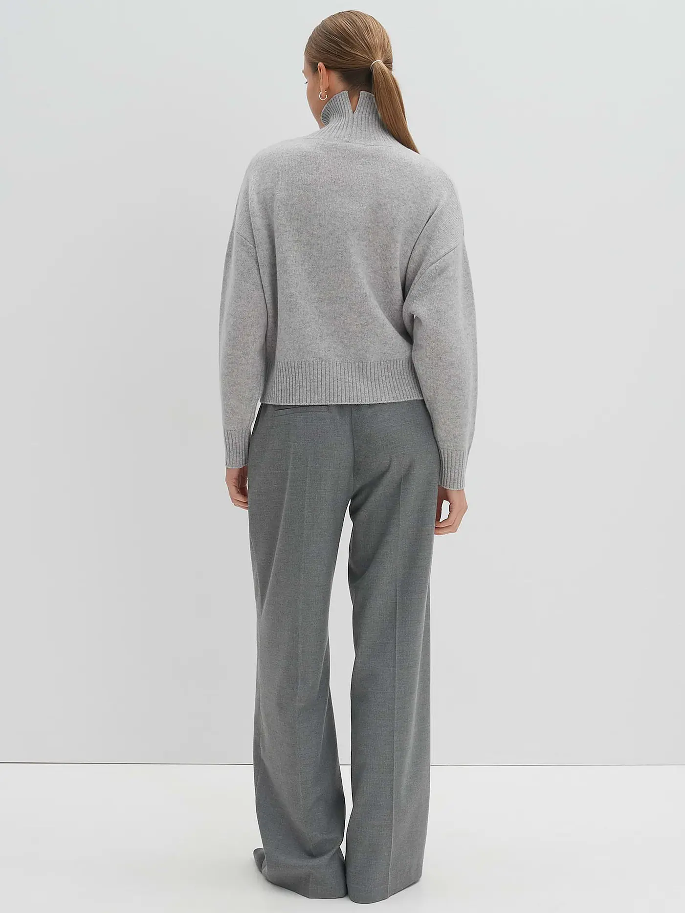 SOMEDAY | Kaschmirpullover TIJA | hellgrau