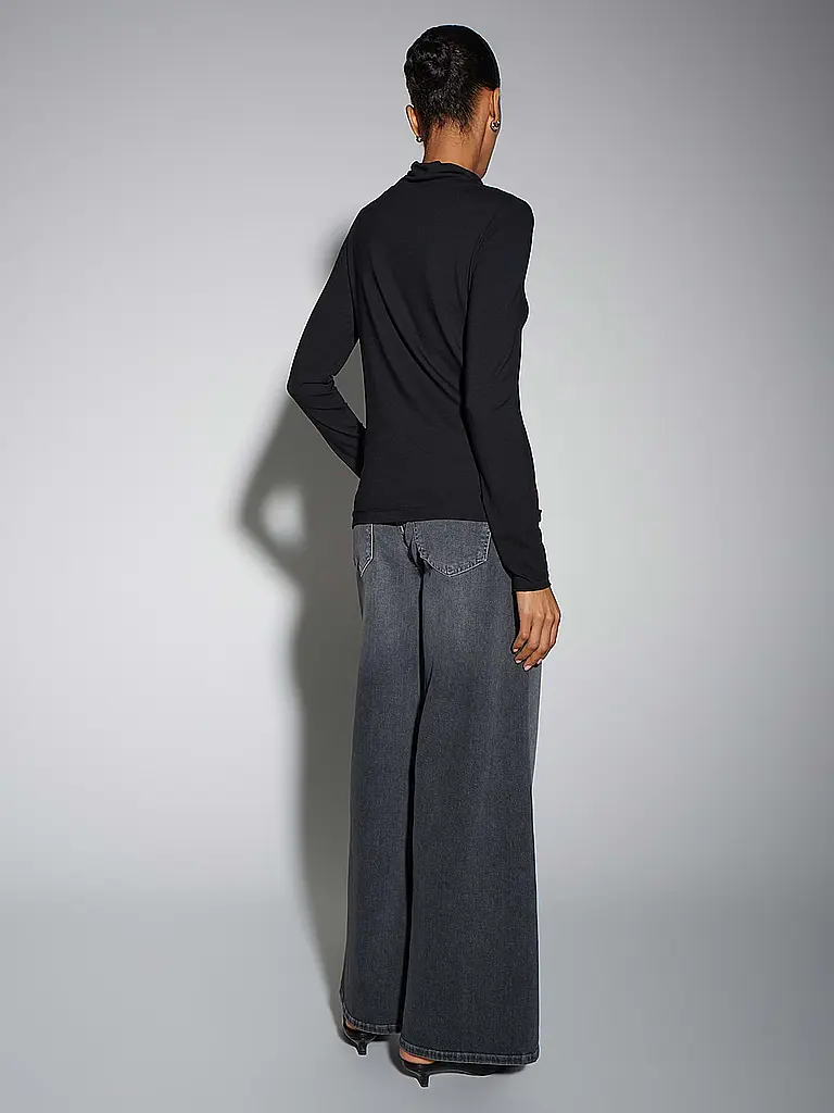 SOMEDAY | Langarmshirt KARAH | Schwarz