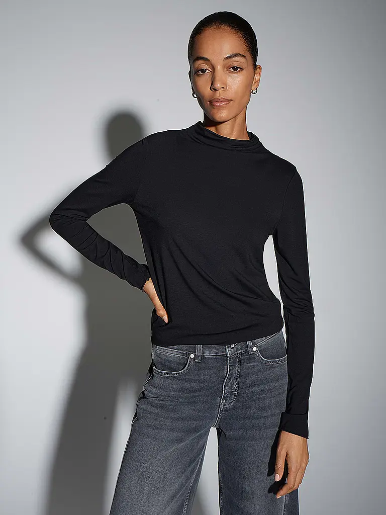 SOMEDAY | Langarmshirt KARAH | Schwarz