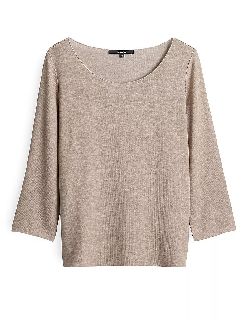 SOMEDAY | Langarmshirt KIROSA SOFT | braun