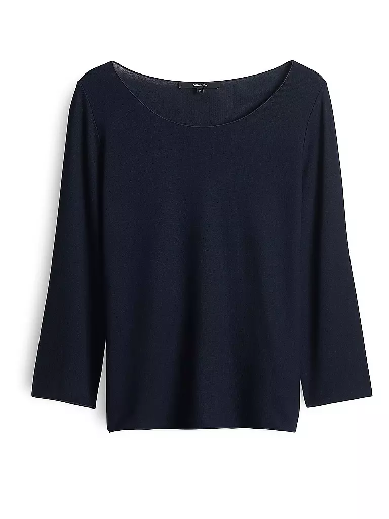 SOMEDAY | Langarmshirt KIROSA SOFT | dunkelblau
