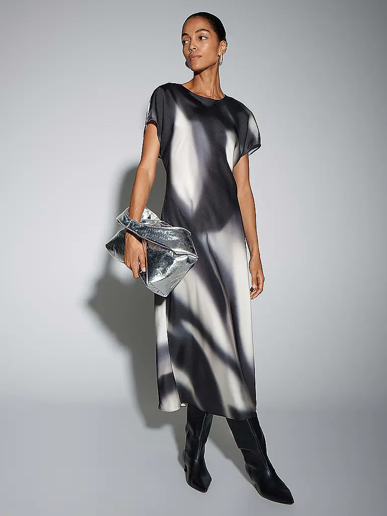 SOMEDAY | Midikleid QUIMMA | Schwarz