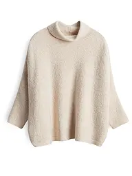 SOMEDAY | Rollkragenpullover TIOLA DETAIL | beige