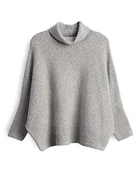 SOMEDAY | Rollkragenpullover TIOLA DETAIL | hellgrau