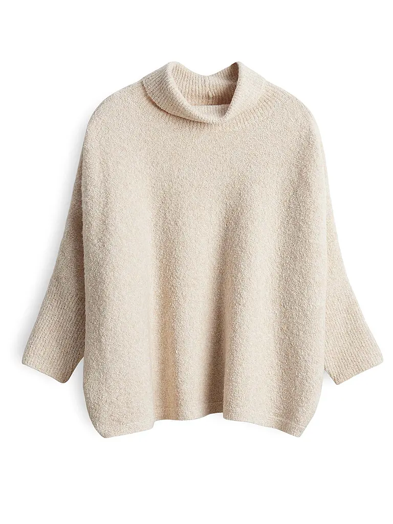 SOMEDAY | Rollkragenpullover TIOLA DETAIL | beige