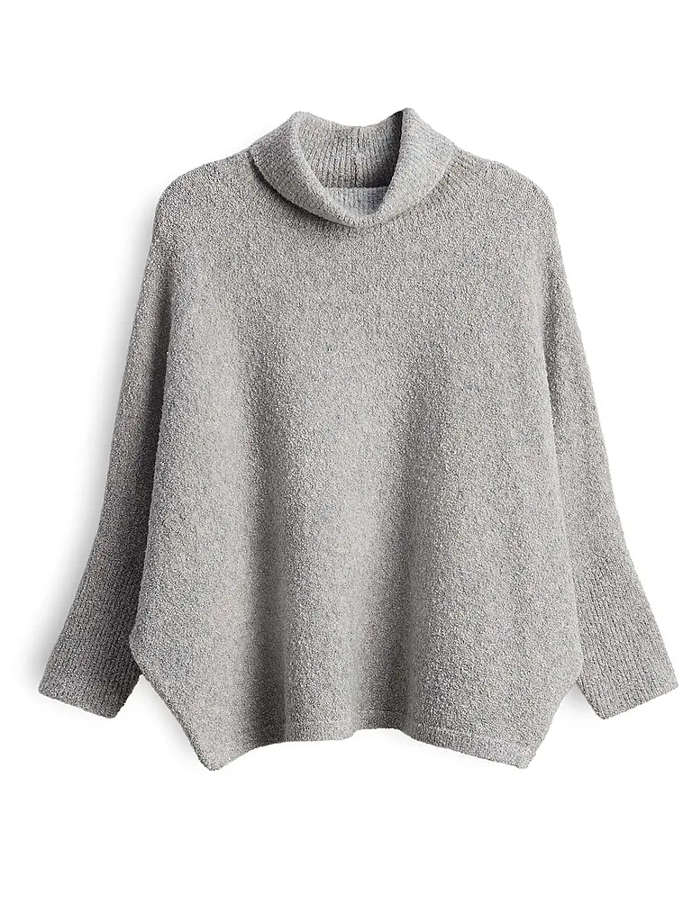 SOMEDAY | Rollkragenpullover TIOLA DETAIL | hellgrau