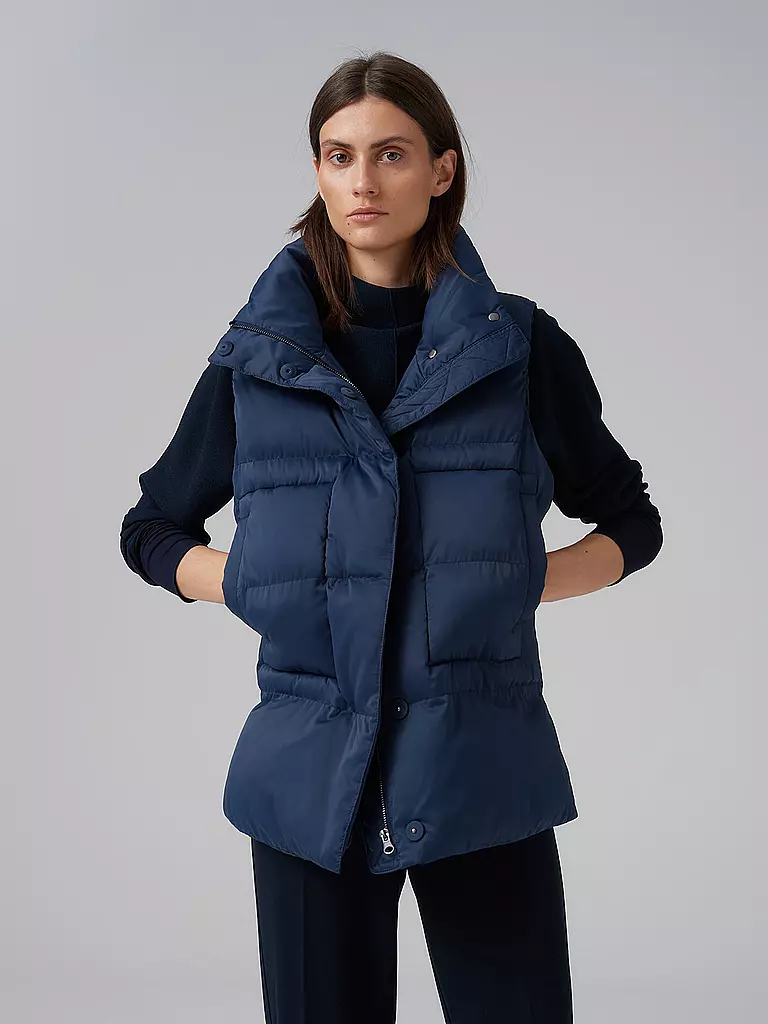 SOMEDAY | Steppgilet Veeluna | hellblau