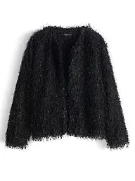 SOMEDAY | Strickjacke UFEATHER | Schwarz