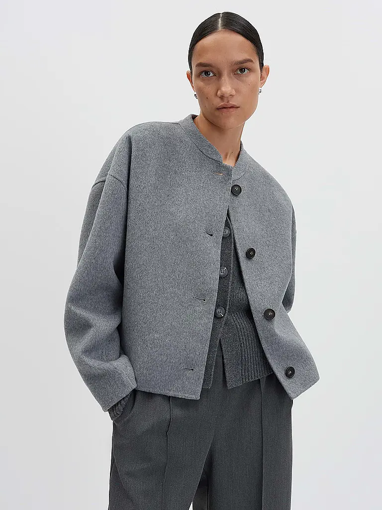 SOMEDAY | Wolljacke NOOLIA | grau