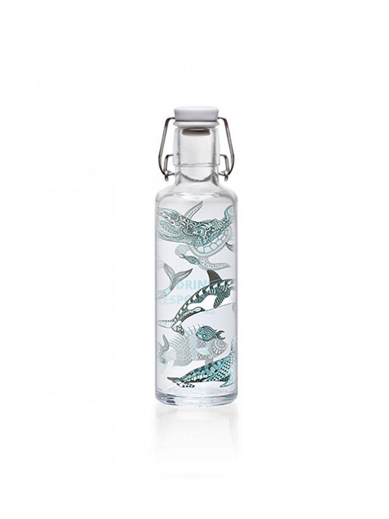 SOULBOTTLES | Trinkflasche "Drink Responsible" 0,6l | transparent