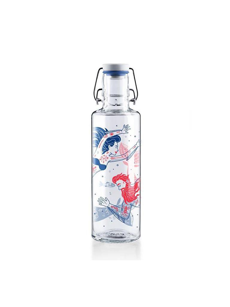 SOULBOTTLES | Trinkflasche "Meermenschen" 0,6l | transparent