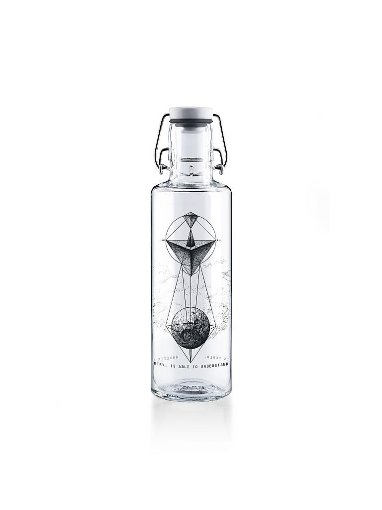 SOULBOTTLES | Trinkflasche "Whoever understand Geometry" 0,6l | transparent