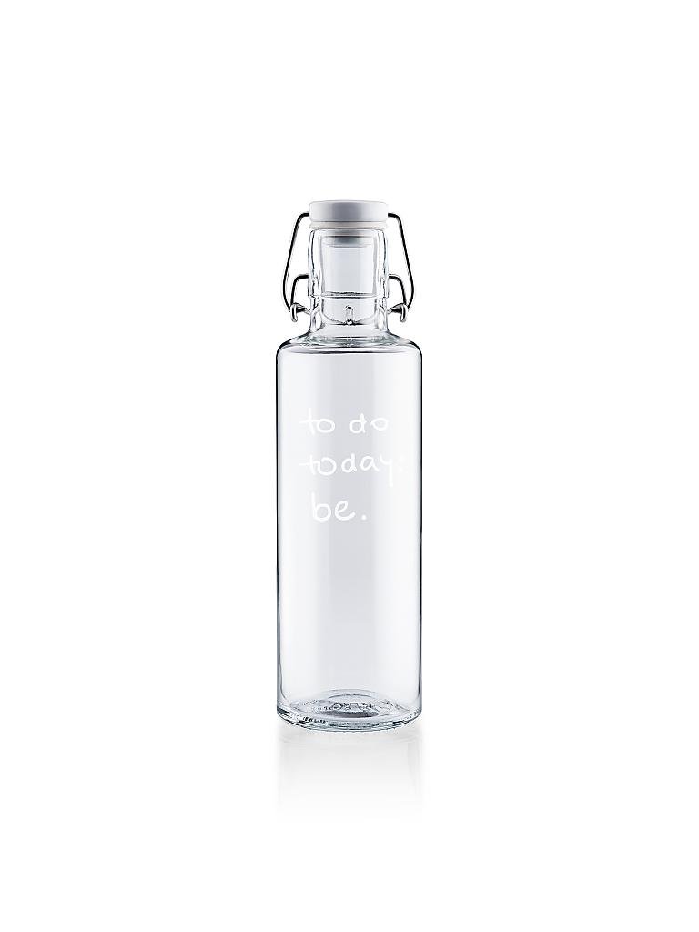 SOULBOTTLES | Trinkflasche Just be 0,6l | transparent
