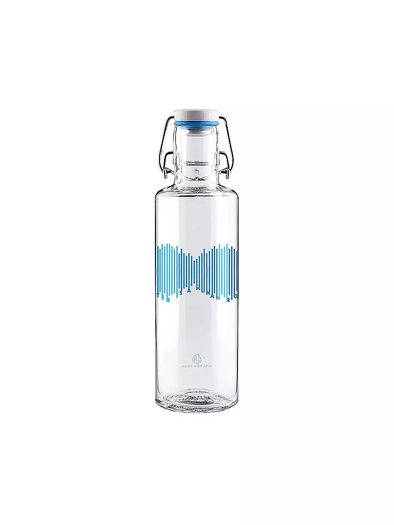 SOULBOTTLES | Trinkflasche Water is a Human Right 0,6l | transparent