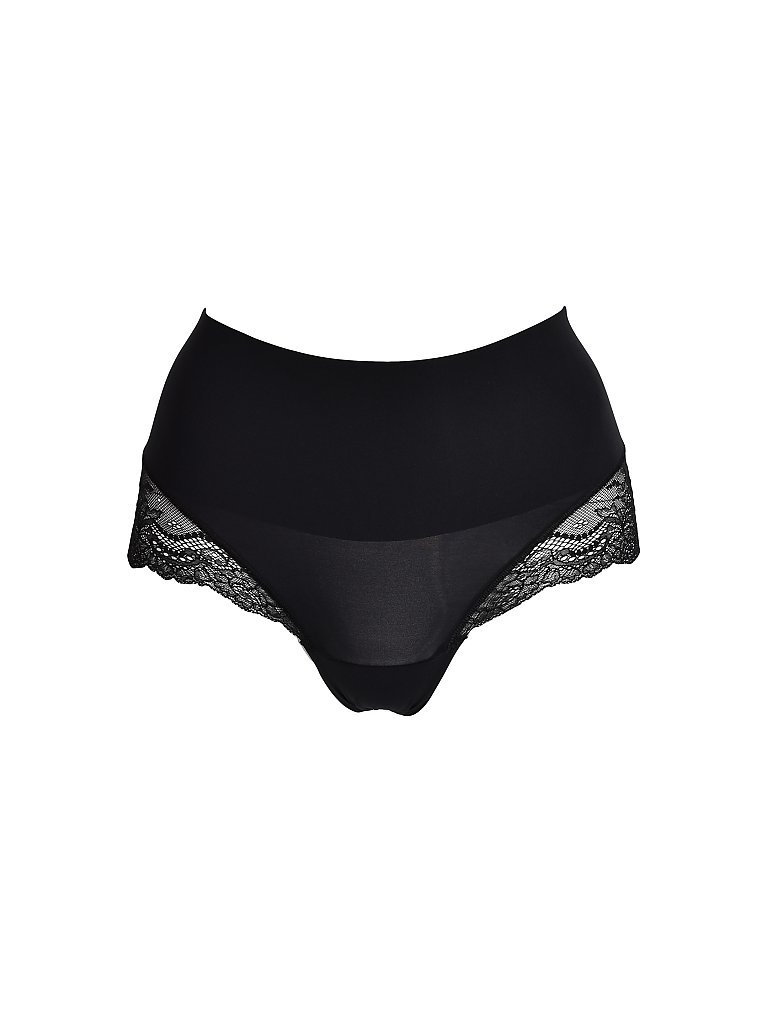 spanx highwaist-shape-slip undietectable® lace hi-hipster panty black schwarz | s