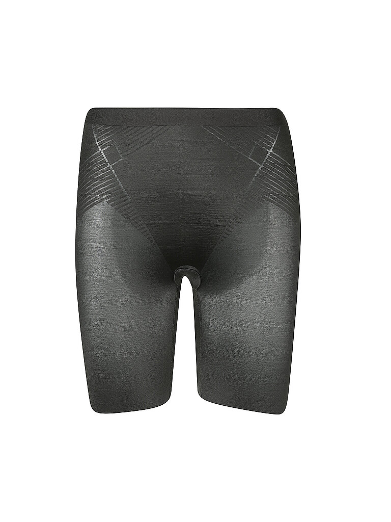 spanx thinstincts® 2.0 mid-thigh shorts  black schwarz | xl